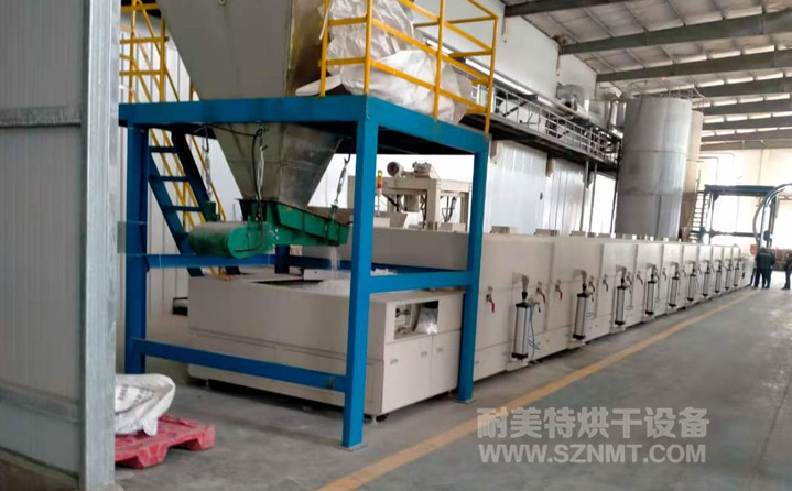 450度高溫烤電池粉末水份烘干隧道式烘干爐 450度高溫烤電池粉末水份烘干隧道式烘干爐